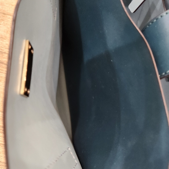 KATE SPADE Putnam Drive Nelle Leather Tote, Teal Blue, Women's OS - Picture 4 of 10